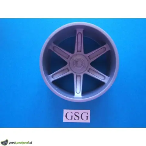 Wiel 50 mm grijs nr. 16120