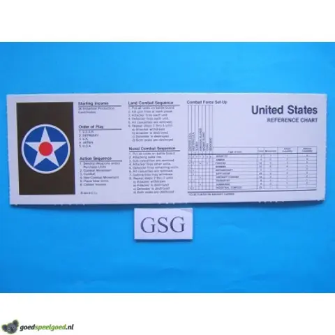 Referentiekaart Verenigde Staten nr. 60869-02