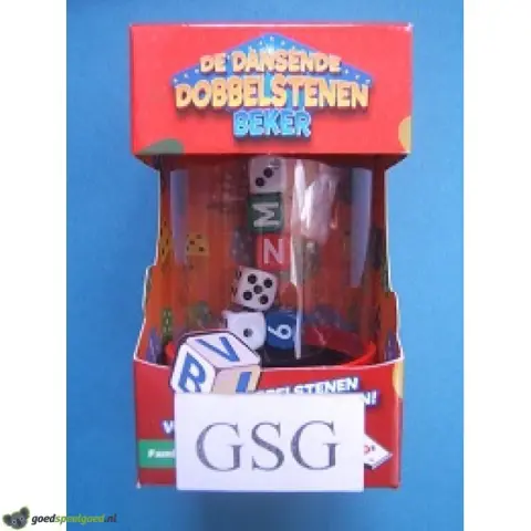 De dansende dobbelstenen beker nr. 05525-00