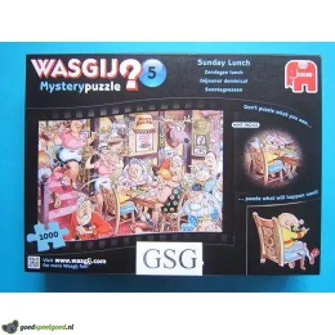 Wasgij mysterie 5 (zondagse lunch) 1000 st nr. 81440-02