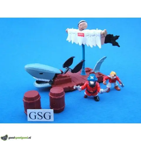 Piratenvlot met katapult nr. 7044-02