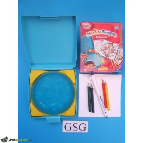 Mini mandala-designer Dora circus nr. 29 909 6-02