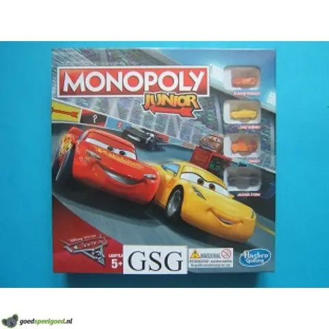 Monopoly junior Cars 3 nr. 0217 C1343 104-00