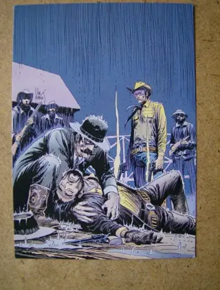 De vier moordenaars ansichtkaart adv5396