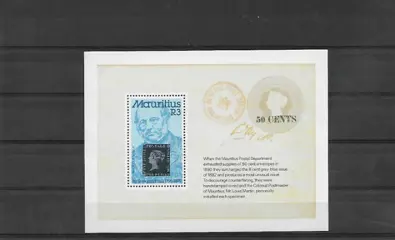 Mauritius Michel Blok 11 Postfris