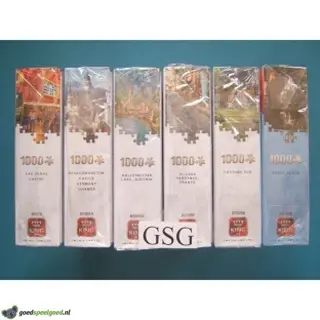 Puzzel pakket 6x 1000 st nr. 21082-01