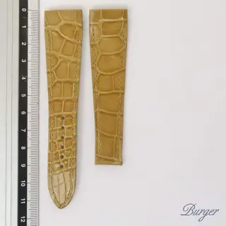 Chopard Beige Leather Croco Strap