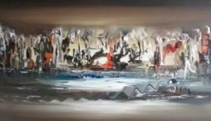 Gena Ties of Power Schilderij