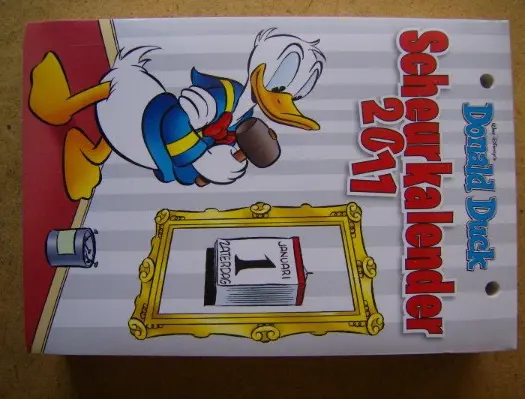 Donald duck scheurkalender 2011 adv6097