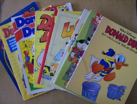 Diverse donald duck strips adv6111