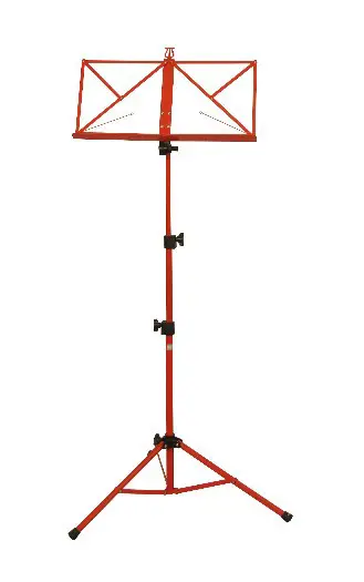 Stabiele Opvouwbare Bladmuziek-Lessenaar ROOD + TAS