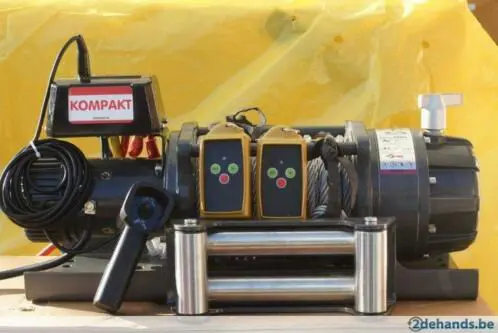 Elektrische lier 9 ton 24 volt