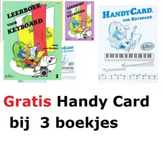 Leerboek voor keyboard Joop van Houten. - ACTIE pack
