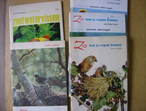 Vogels en vissen plaatjesalbum adv6765