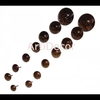 Siernagel bruin gevlekt