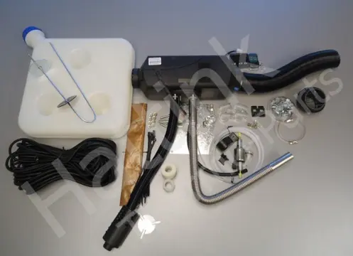 Standkachel set 2KW Diesel 12V luchtverwarming