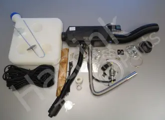 Standkachel set 2KW Diesel 12V luchtverwarming