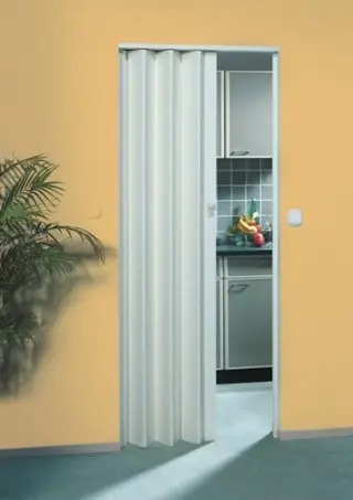 EUROSTAR vouwdeur in vijf kleuren uitbreidbaar tot 150cm