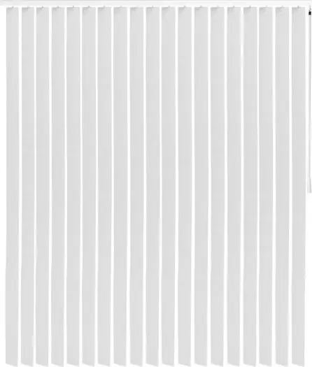 Intensions - Lamel PVC - 89mm - Uni Wit