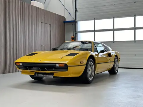 Ferrari 308 GT Spider Inj. - Giallo Nuovo Fly - Zwart leder