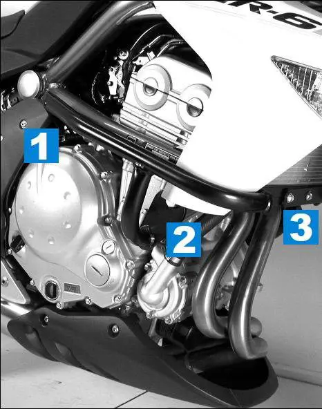 VALBEUGEL Kawasaki ER 6 2005 - 2008