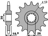 VOORTANDWIEL Honda CBR 600 RR 2003 - 2004