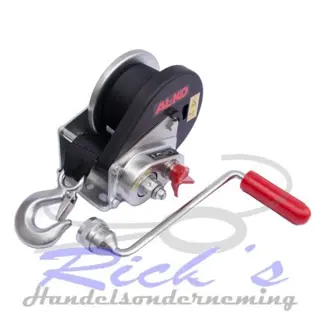 Handlier AL-KO geremd 450kg + afrolautomaat en 6 meter band