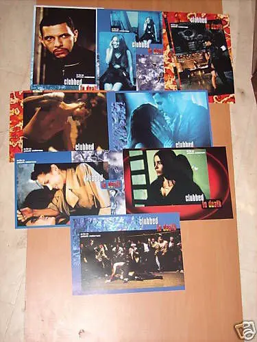 CLUBBED TO DEATH ( LOLA ) lobbycard set.