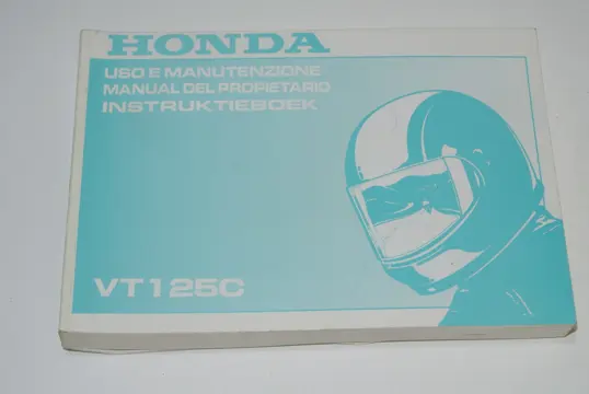 INSTRUCTIEBOEKJE Honda Overige Honda 1960 - 2021