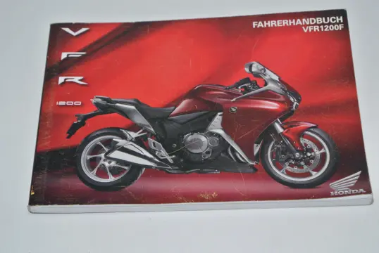 INSTRUCTIEBOEKJE Honda VFR 1200 2010 - 2013