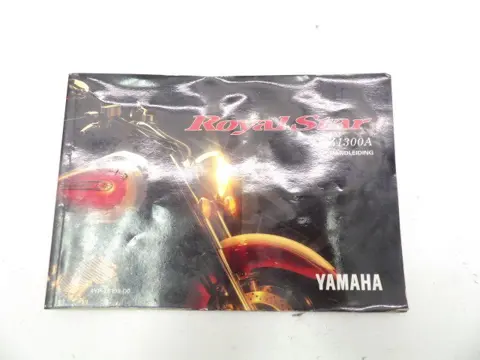 INSTRUCTIEBOEKJE Yamaha XVZ 1300 Royal Star 1992 - 1997