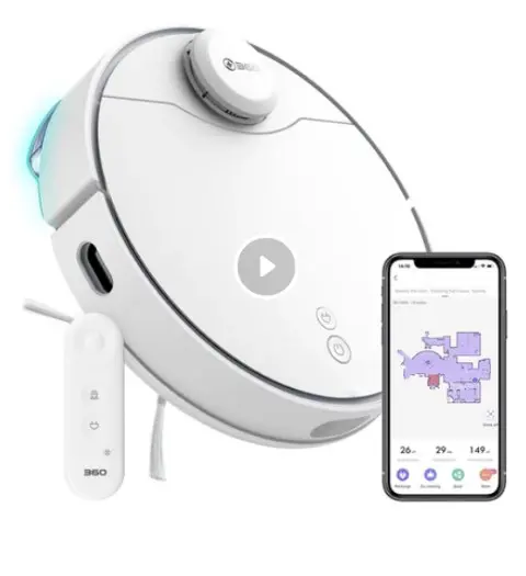 360 S9 Intelligent Robot Vacuum Cleaner Mopping Sweeping