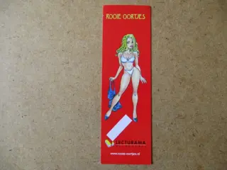 Rooie oortjes boekenlegger adv8125