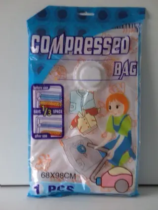 VACUUM ZAKKEN HOME (COM. bag) MT 68x98 CM (2 stuks) NIEUW