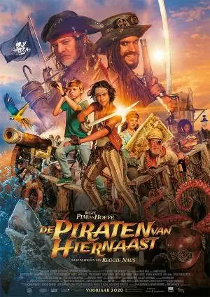 DE PIRATEN VAN HIERNAAST filmposter.
