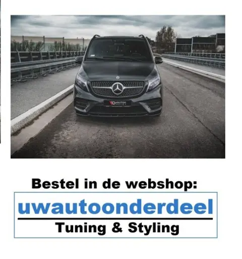 Maxton Design Mercedes V Klasse W447 AMG Spoiler Lip
