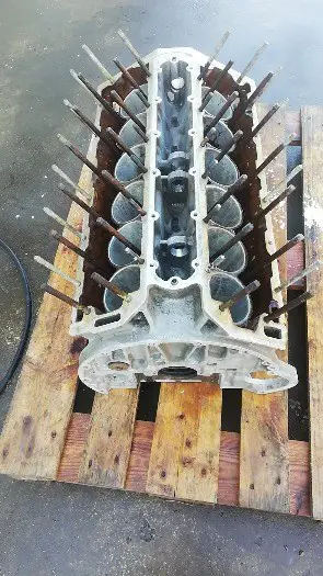 Engine block Jaguar 5.3 type 7P