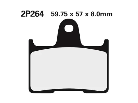 REMBLOKKEN ACHTER Suzuki GSX R 1000 2003 - 2004 / 2005 -