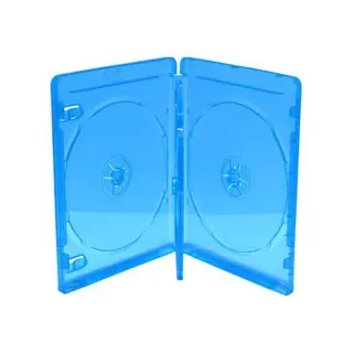 Blu-Ray doosjes 3 disc transparant blauw 3 stuks 14mm