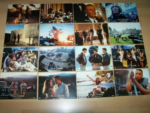 PEARL HARBOR lobbycard set.