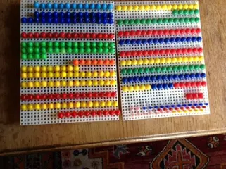 Insteekmozaiek - goed voor de fijne motoriek