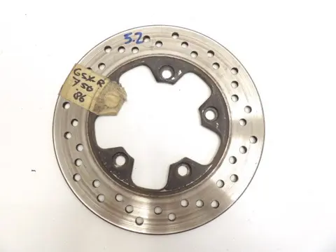 ACHTER REMSCHIJF Suzuki GSX R 750 1985 - 1989