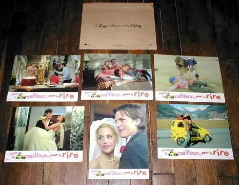 JUST MARRIED lobbycard set.