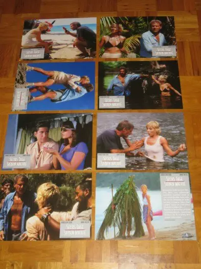 SIX DAYS, SEVEN NIGHTS lobbycard set.