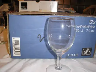 Glazen - wijnglazen, 4 x 12 wijnglazen