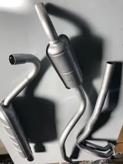 Exhaust system for Fiat 124 Spider 1.4