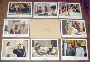 LOVE AND OTHER DISASTERS lobby cards.