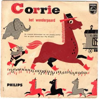 Single Minigroove,Corrie het wonderpaard,1957,May Borghols