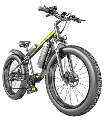 JANOBIKE E26 Electric Bicycle 48V 1000W Motor 16Ah Battery