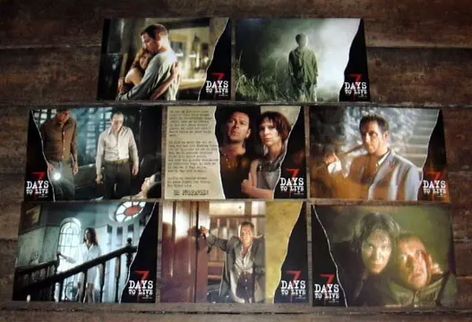 7 DAYS TO LIVE lobbycard set.